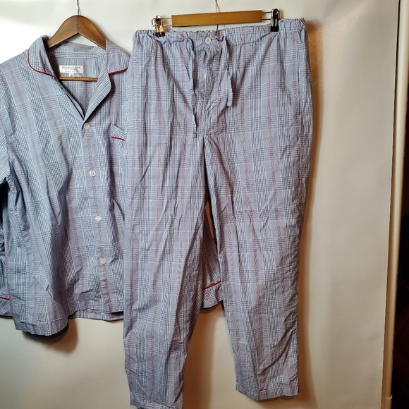 Roundtree & Yorke Other Roundtree And Yorke Mens Button Down Pajama